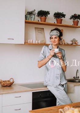 Пижама Серая Женская напрокат для фотосессии