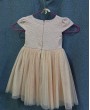Маленькое детское персиковое платье напрокат в Краснодаре