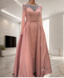 Роскошное вечернее платье розового цвета. Салон платьев в Краснодаре