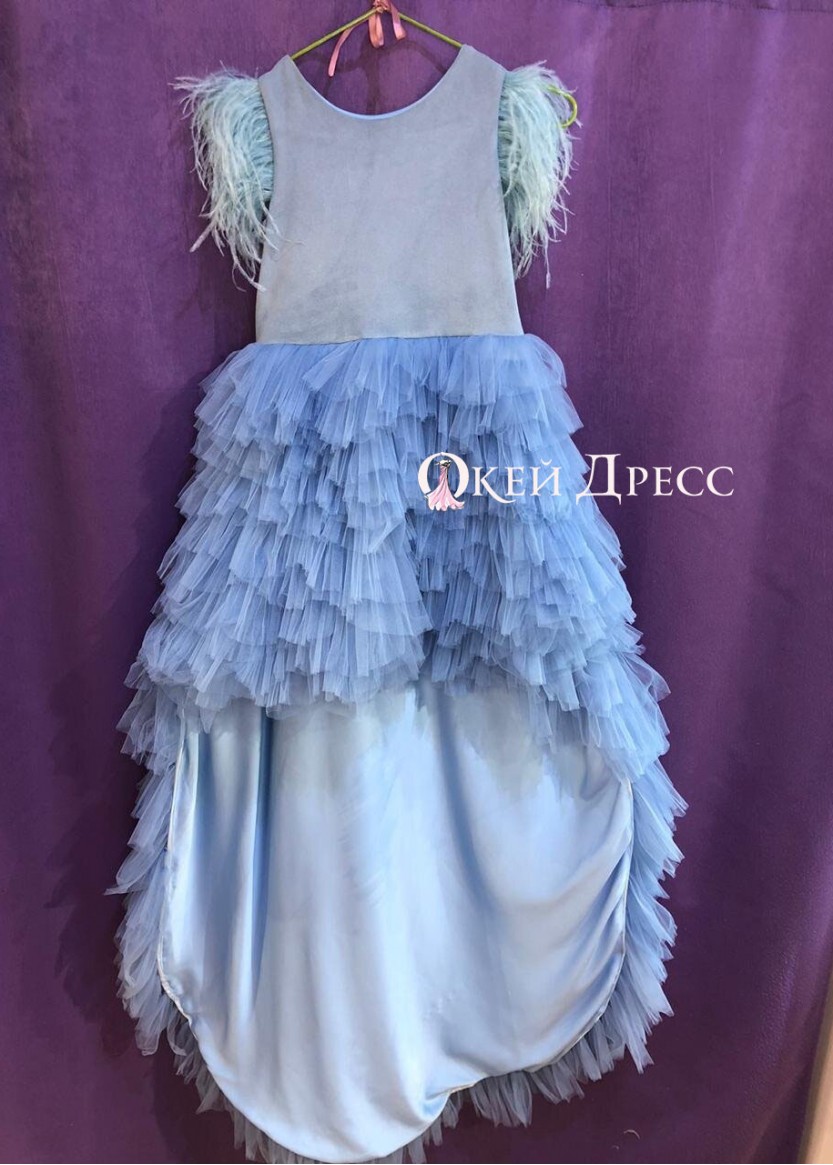 Детское голубое платье напрокат в Краснодаре