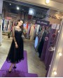 Молли Черное Миди ❥ OkDress ❥ Прокат платьев в Краснодаре