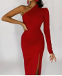 Орнелла Красная 1023L16 вечернее платье-рыбка купить или напрокат