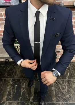 костюм мужской классический синий | Аренда свадебного костюма в Краснодаре костюм мужской классический синий | Аренда свадебного костюма в Краснодаре