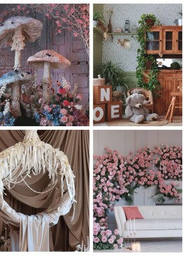 Фотостудия «Цветочная» с подвесным кольцом и детской фотозоной 2026 в Краснодаре