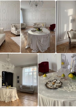 Фотостудия с сервировкой и столом в Краснодаре 2026 | Аренда с визажем и прокатом нарядов