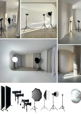 Профессиональная студия с циклорамой для маркетплейсов - полный цикл съемки