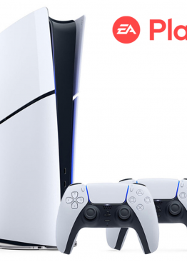 Игровая консоль Sony PS5 Slim 1Tb + подписка EA Play (200 игр) напрокат — аренда PlayStation 5 на время