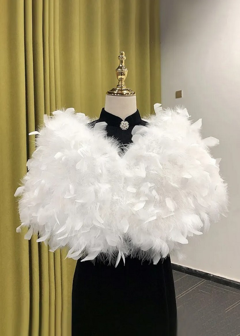 Накидка меховая женская свадебная и шубка невесты напрокат в Краснодаре