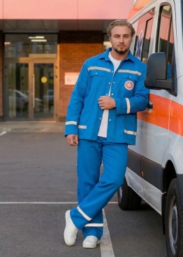 Мужской медицинский костюм скорой помощи | Купить или напрокат | Форма фельдшера и врача Мужской медицинский костюм скорой помощи | Купить или напрокат | Форма фельдшера и врача