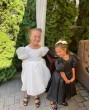 Белое детское пышное платье купить или напрокат в Краснодаре